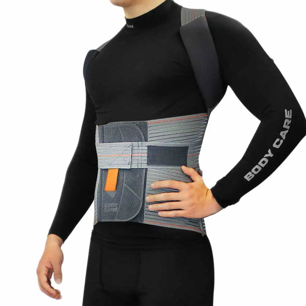 FAJA ELASTICA DORSO LUMBAR C/ESPALDERA T4 -BC1370