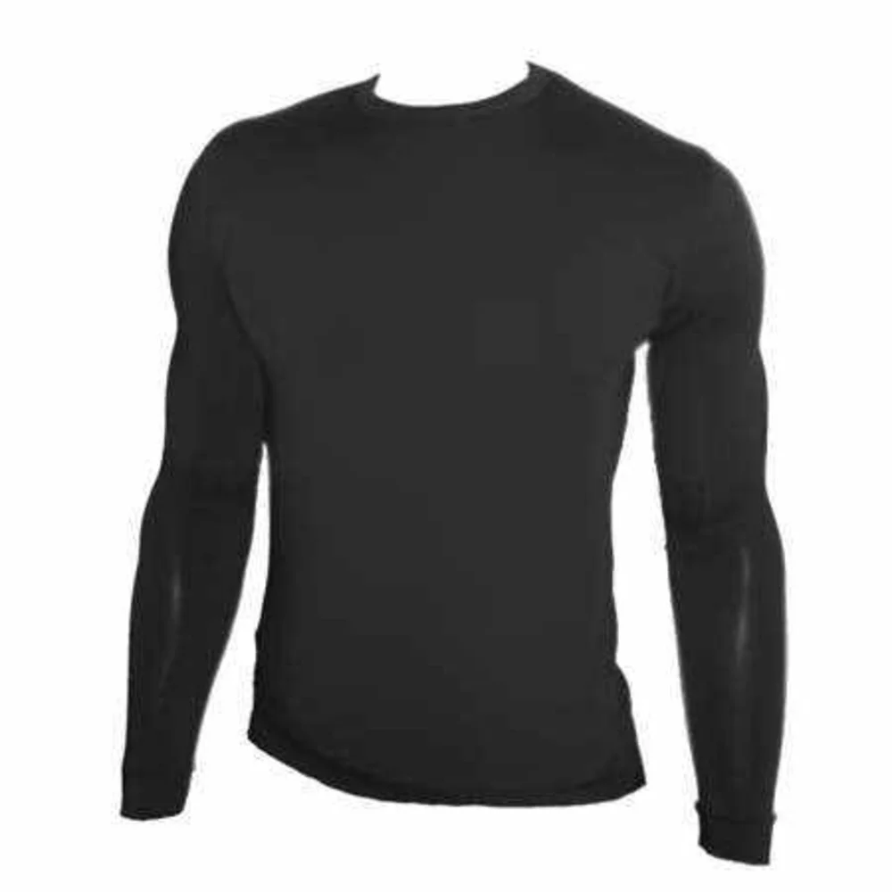 REMERA TERMICA PESADA- M/LARGA - TALLE XL - NEGRO ( ALFEST SPORT)