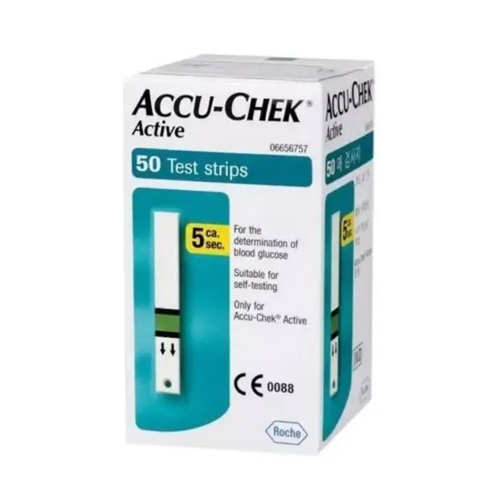 [2320] ACCU-CHEK ACTIVE GLUCOSA TIRAS X50UNID