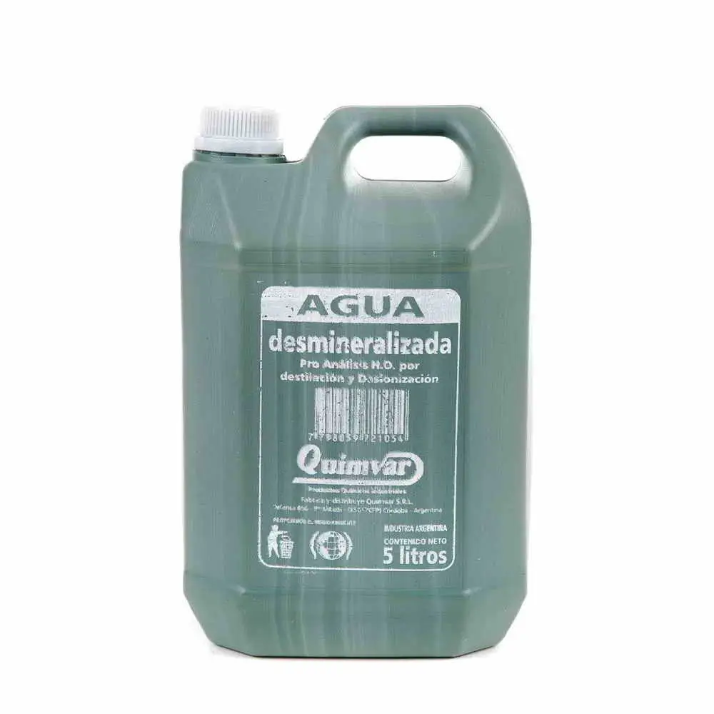 [11929] AGUA DESMINERALIZADA X 5 LT (LAFARO)