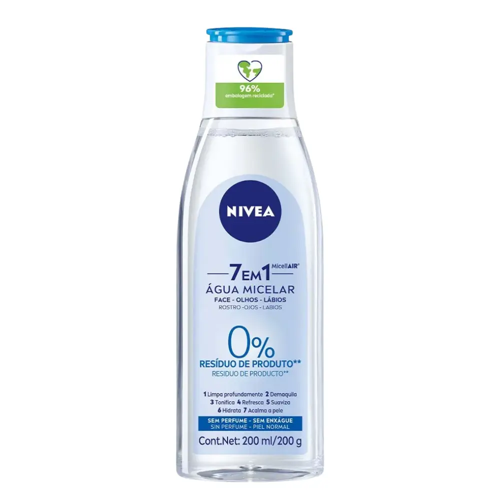 [219632] AGUA MICELAR NIVEA 7 EN 1 MICELLAIR PIEL NORMAL X200ML
