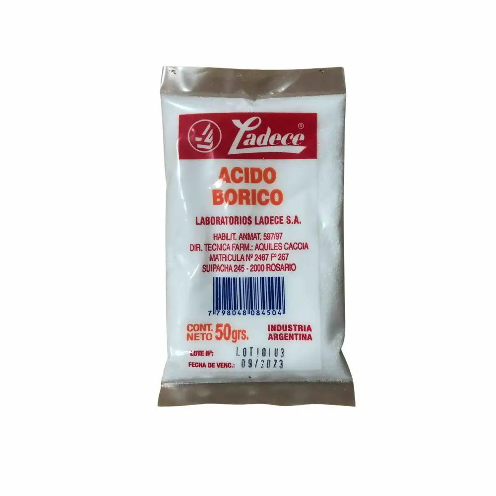 [1968] ACIDO BORICO 50GR LADECE - FA