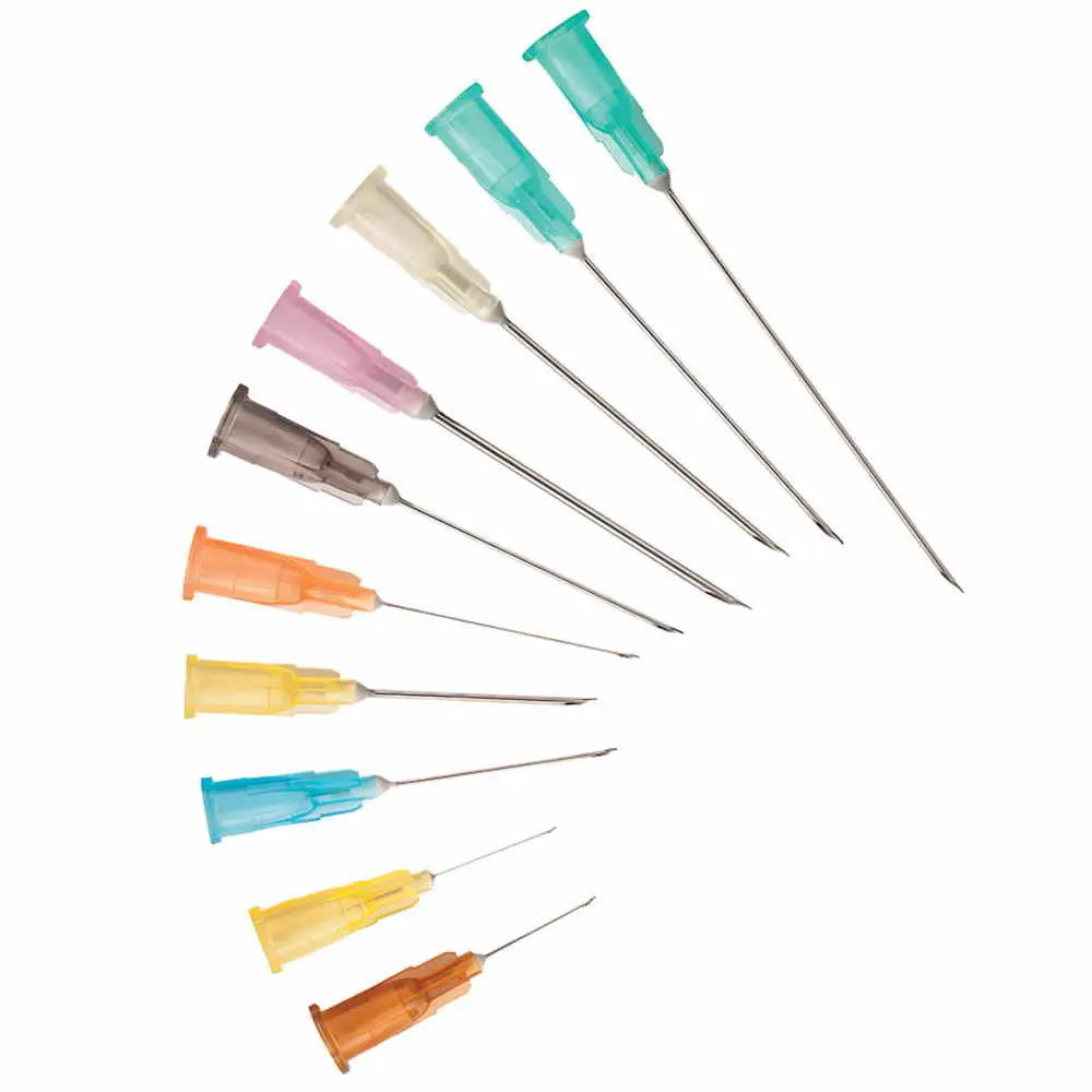 AGUJA DESCARTABLE 50/8 21 G X 2` - X 100 UNIDADES