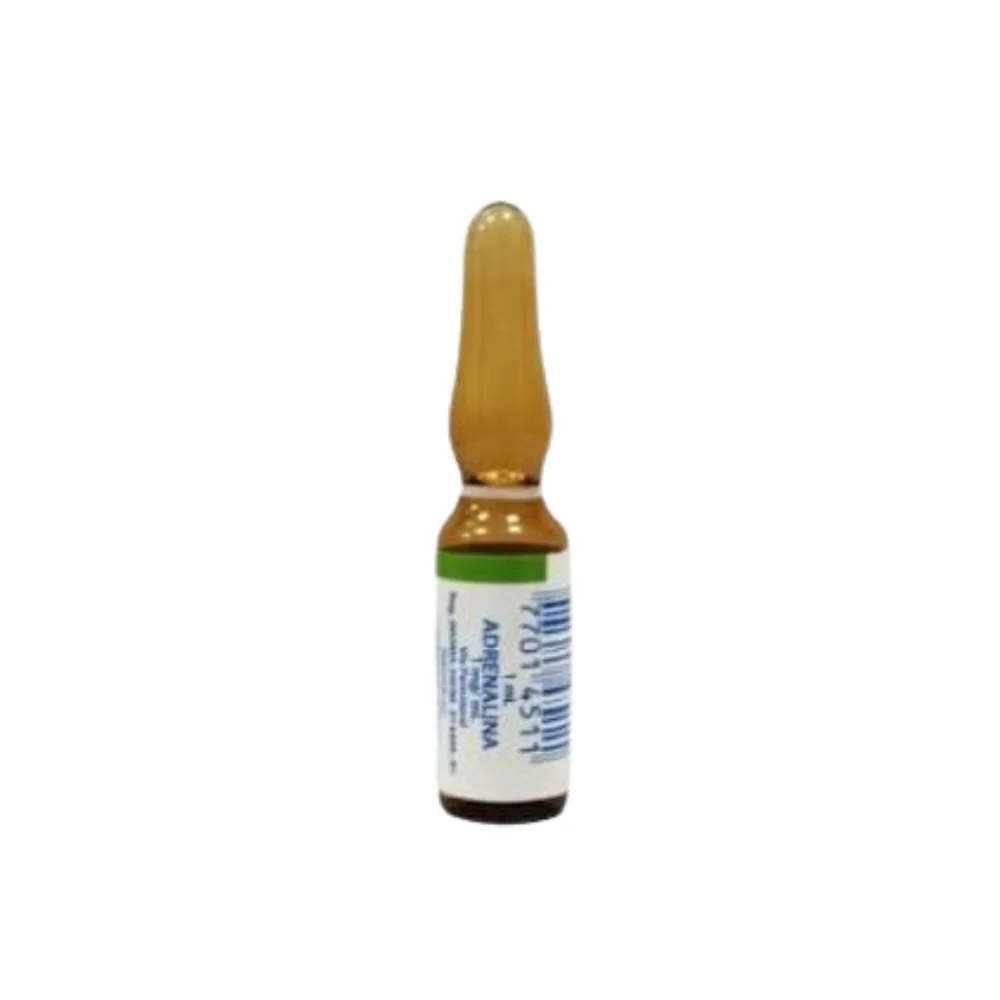 [520] ADRENALINA X 1 AMP LARJAN 0,1%  -  IV IM SC - B8 -