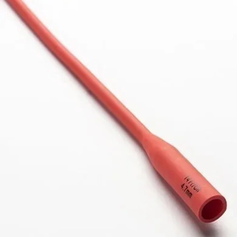 SONDA NELATON DE GOMA ROJA Nº 16 X UNIDAD