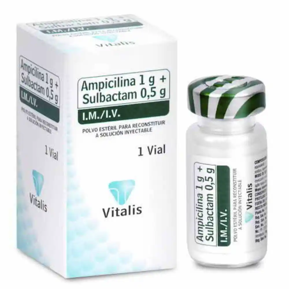 AMPI + SULBAC 1.5 X 1 F/A - IM, IV -  FABRA - B8-