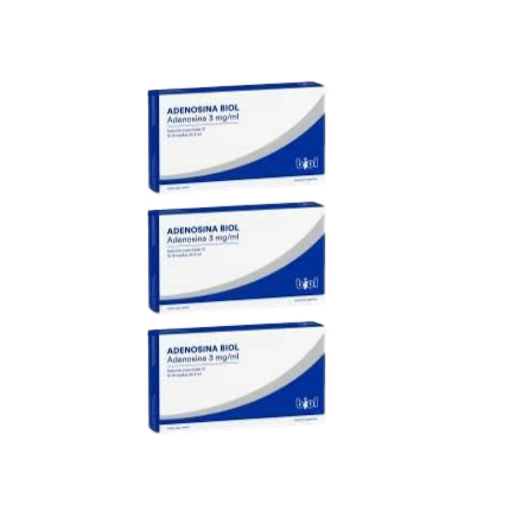 [4030] ADENOSINA 3 MG/ML INY. X 2 ML X 10 AMP BIOL -I.V.-