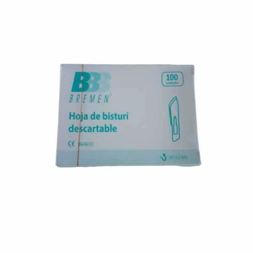 [4208] HOJA PARA BISTURI Nº 11 X 100 UNIDADES