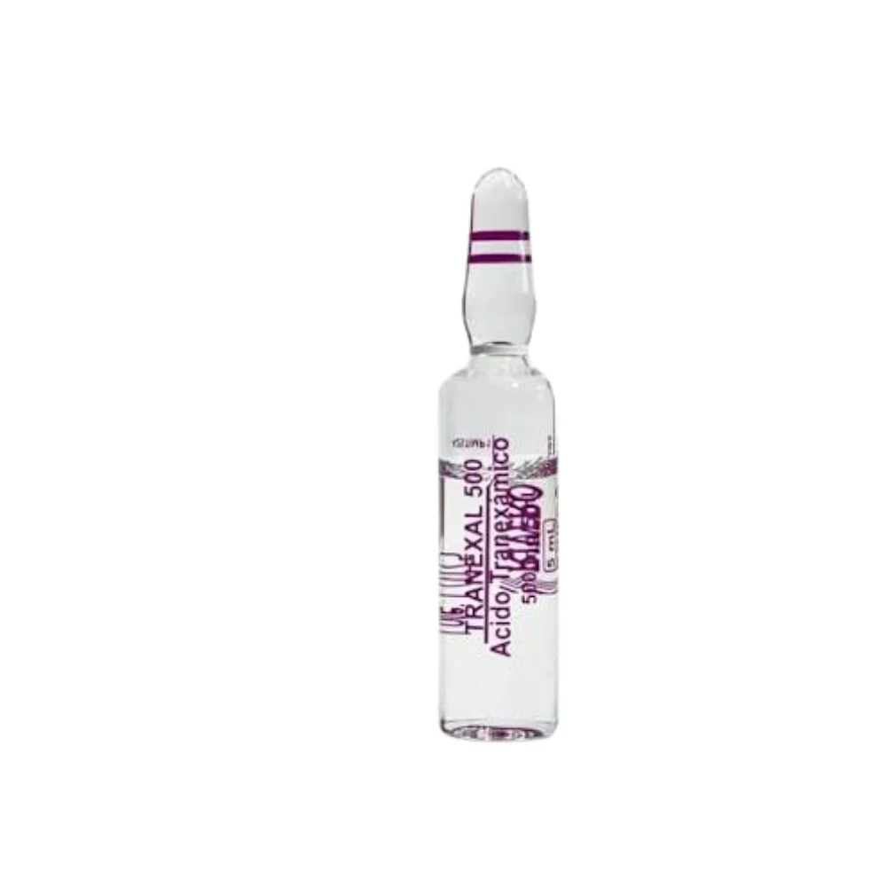 [8040] ACIDO TRANEXAMICO 500 MG / 5 ML X 1 AMP GOBBI - A7