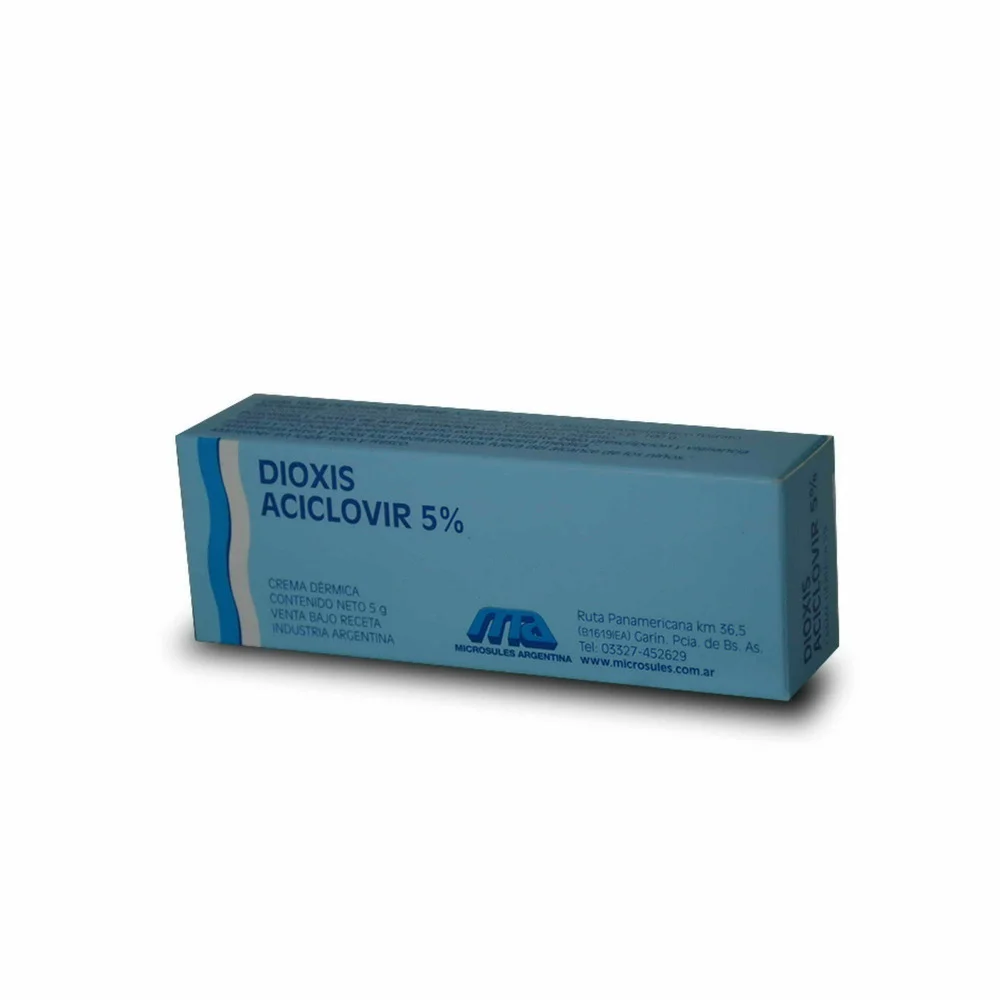 [9867] ACICLOVIR 5% 5GR - DIOXIS - MICROSULES - A7
