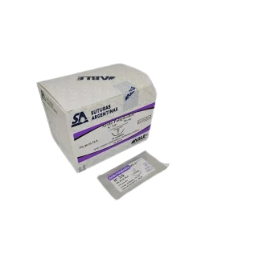 [12748] ACIDO POLIGLICOLICO - VICRYL - Nº 3/0 70 CM 1/2 CIRCULO 25 MM X UNIDAD