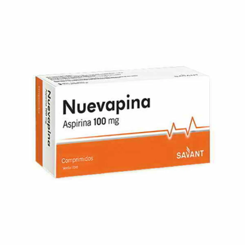 [13487] NUEVAPINA 100MG X 98 COMP - AC. ACETILSALICILICO  (SAVANT) - A3